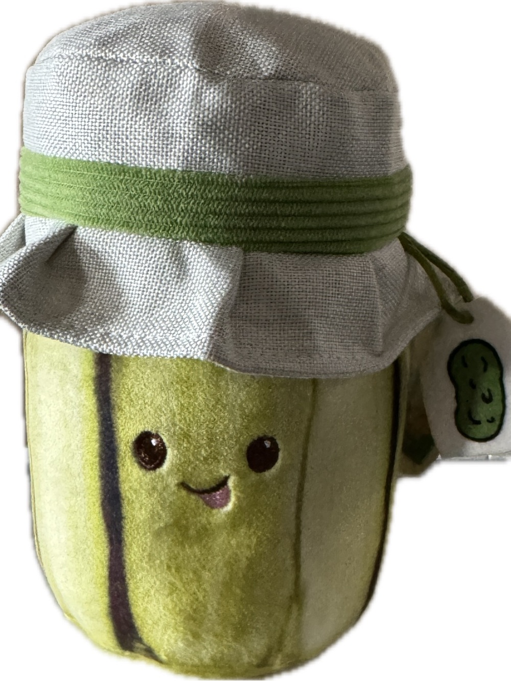 Giggle Scale Pickle With Bucket Hat Plush - Kids Accessory